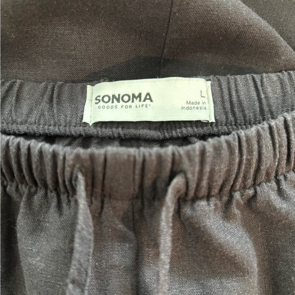 Sonoma Charcoal Front Slit Cargo Midi Skirt Large (Grunge/Y2K/Urban/Streetwear) - Picture 4 of 7